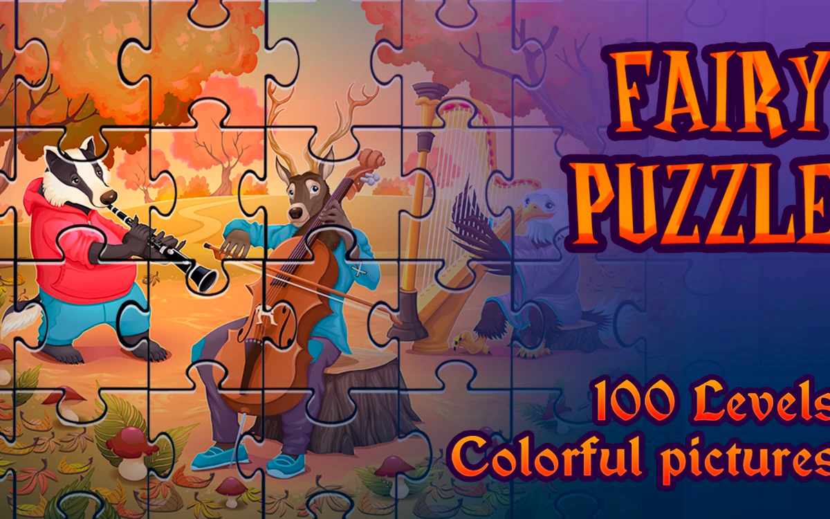 Play Fairy Puzzle — free online Kids game