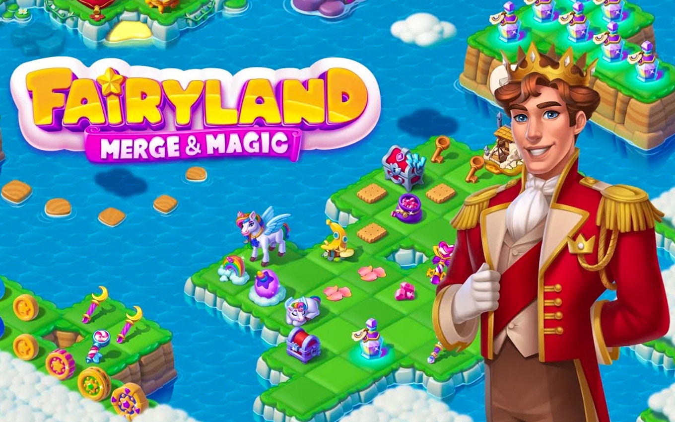 Fairyland Merge & Magic 🕹️ Play Now On GamePix