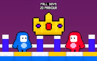 Fall Boys 2d Parkour game cover