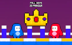 Fall Boys 2D Parkour