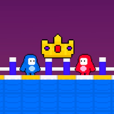 Fall Boys 2D Parkour By Gamepix