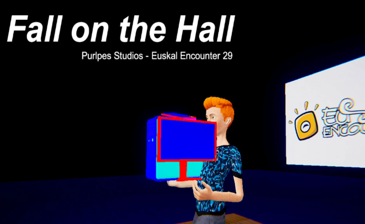 Play Fall on the Hall — free online Fun game
