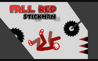 Fall Red Stickman game cover