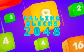 Falling Blocks 2048 - 2d game cover