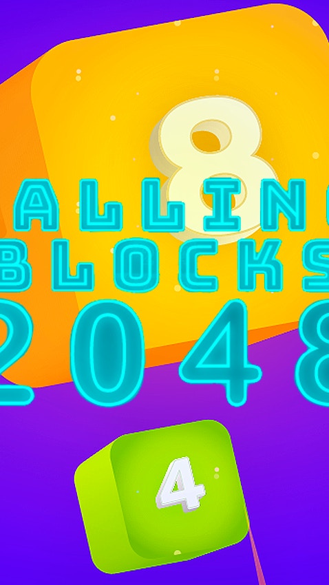 Falling Blocks 2048 - 2D