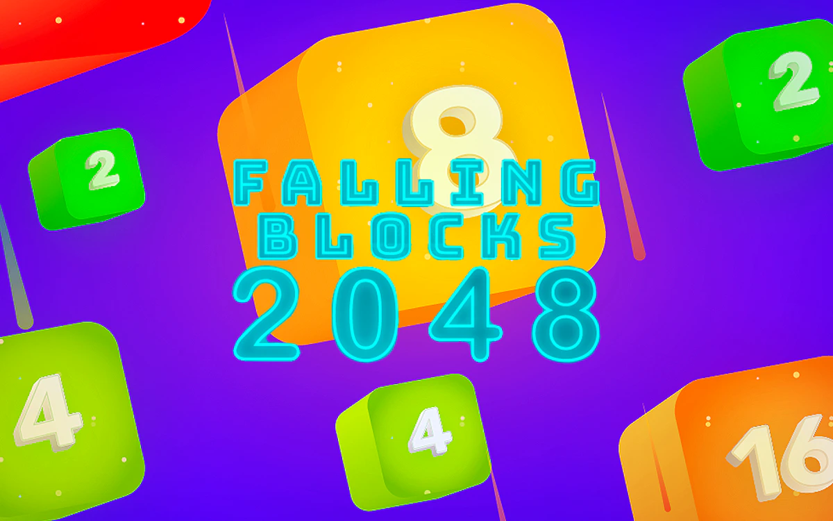 Play Falling Blocks 2048 - 2D — free online Puzzle game