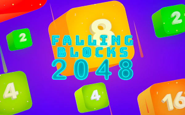 Falling Blocks 2048 – 2D