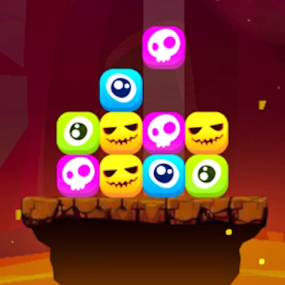 Falling Blocks - Halloween Challenge By Gamepix
