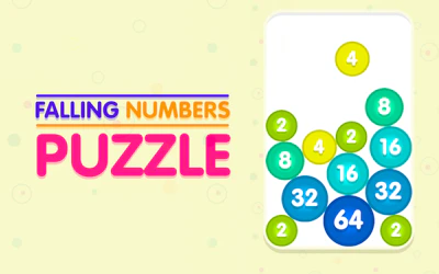 Falling Numbers - 2048 puzzle cover art