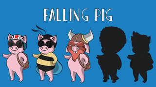 Falling Pig