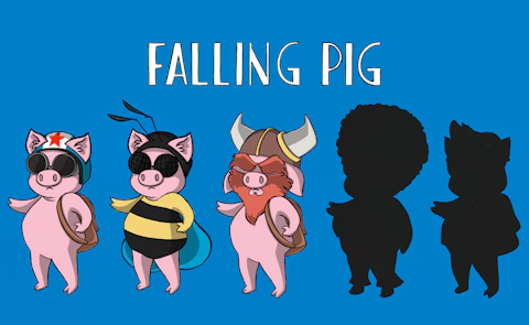 Falling Pig game thumbnail