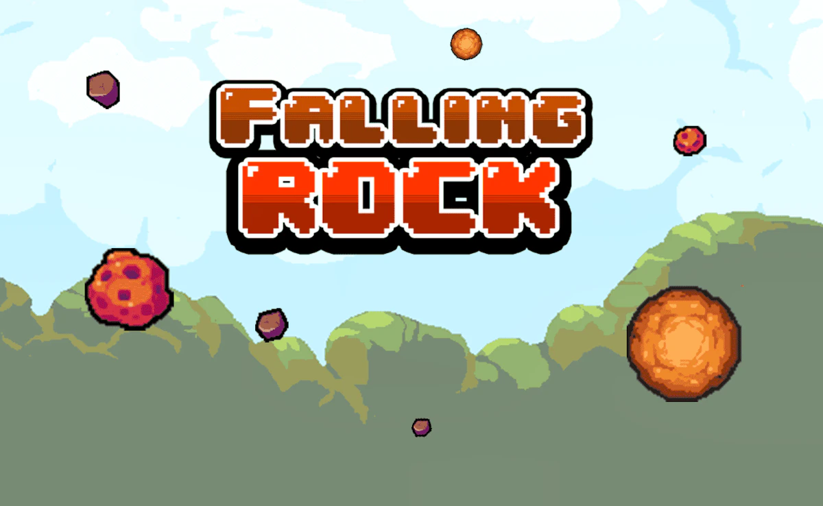 Play Falling Rock — free online Skill game