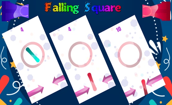 Falling Square 🕹️ Play Now on GamePix