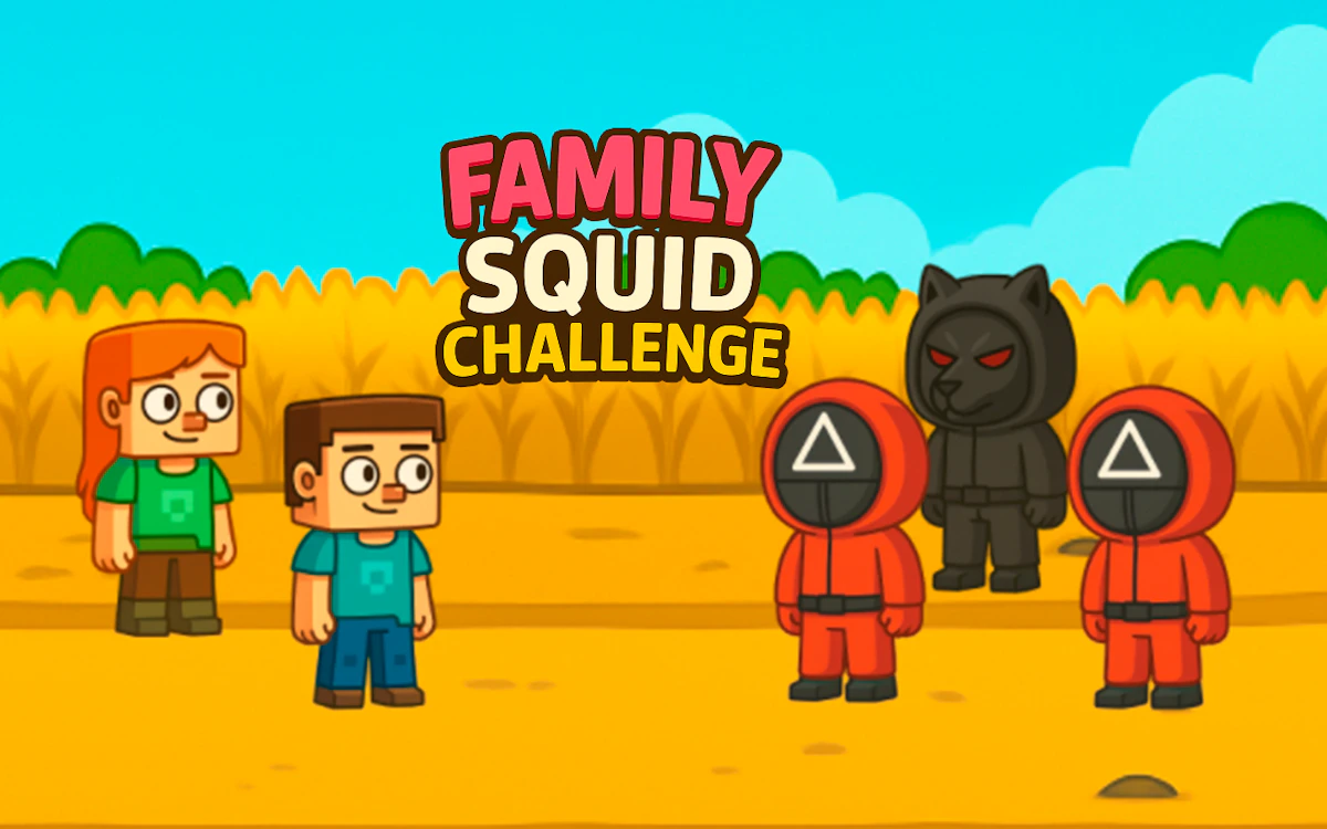 Play Family Squid Challenge — free online Two Player game