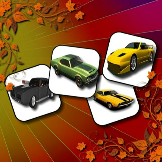 Play matching game for seniors - Cars - Online & Free
