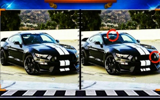 Fancy Mustang Spot The Difference game cover