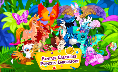 Fantasy Creatures Princess Laboratory game artwork