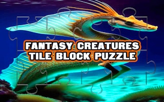 Fantasy Creatures Tile Block Puzzle