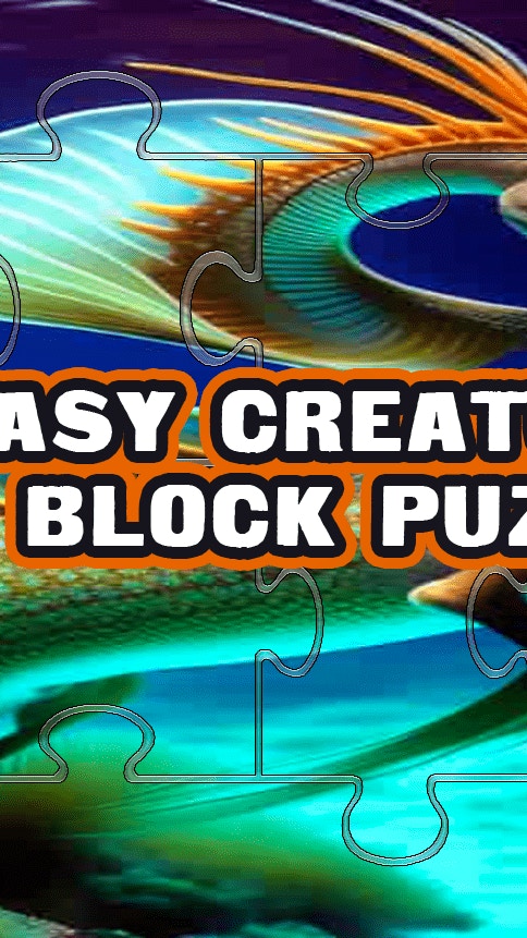 Fantasy Creatures Tile Block Puzzle