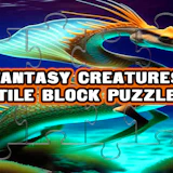 Fantasy Creatures Tile Block Puzzle