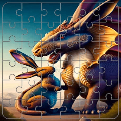 Fantasy Creatures Tile Block Puzzle By Gamepix