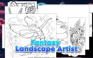 Fantasy Landscape Artist game cover
