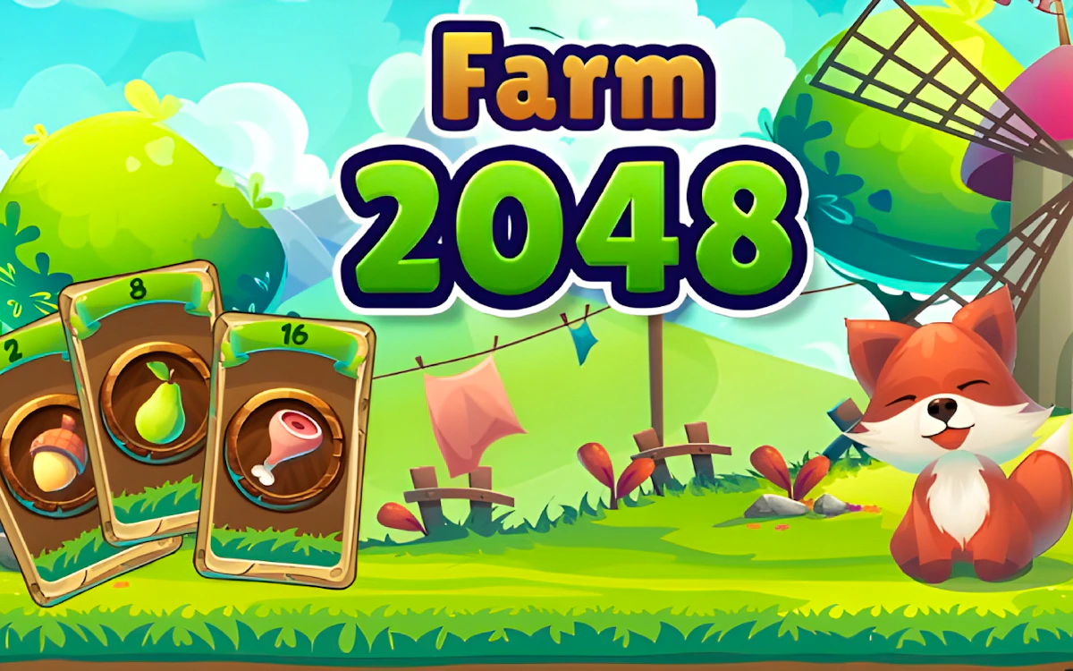 Play Farm 2048 — free online 2048 game