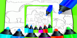 Farm Animals Coloring For Kids thumbnail
