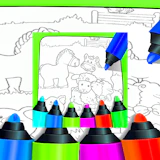Farm Animals Coloring For Kids
