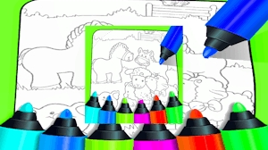 Image for Farm Animals Coloring For Kids