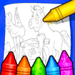 Farm Animals Coloring For Kids banner