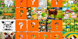 Farm Animals Memory Cards thumbnail