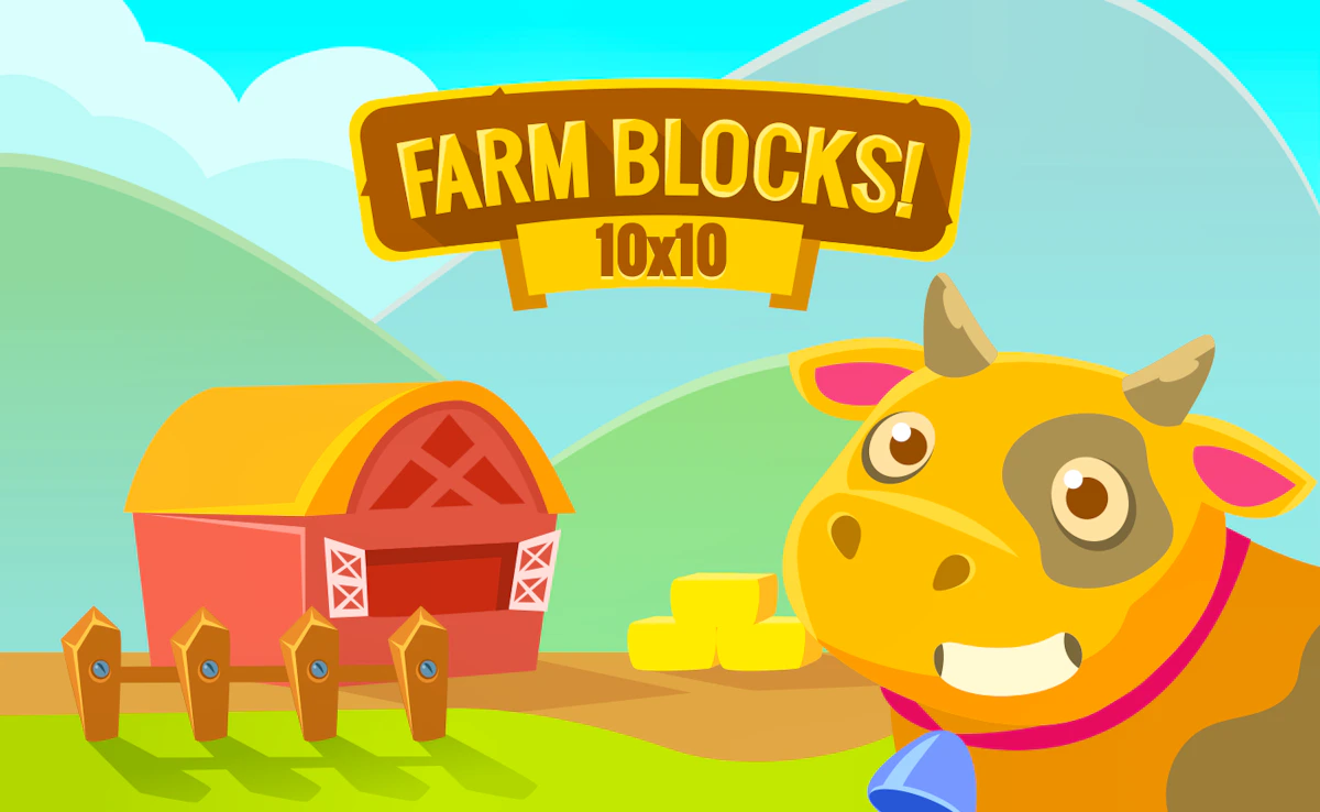 Play Farm Blocks 10x10 — free online Tetris game