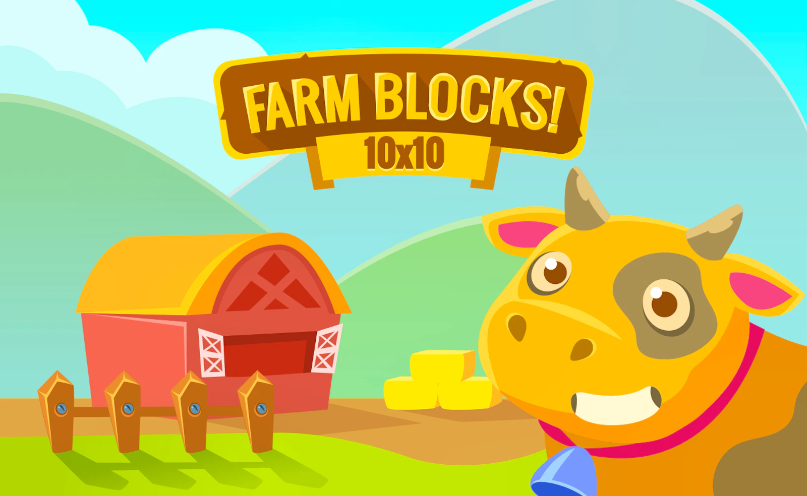 Farm Blocks 10x10 — free online puzzle game on Glaze Games