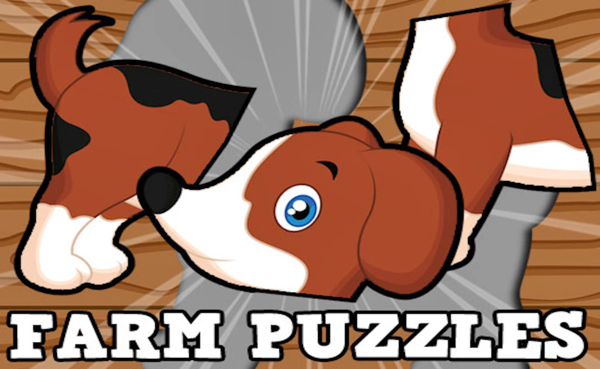 Play Farm Puzzles — free online Kids game