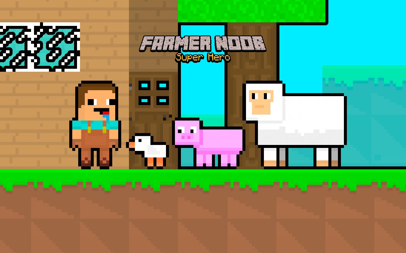 Farmer Noob Super Hero