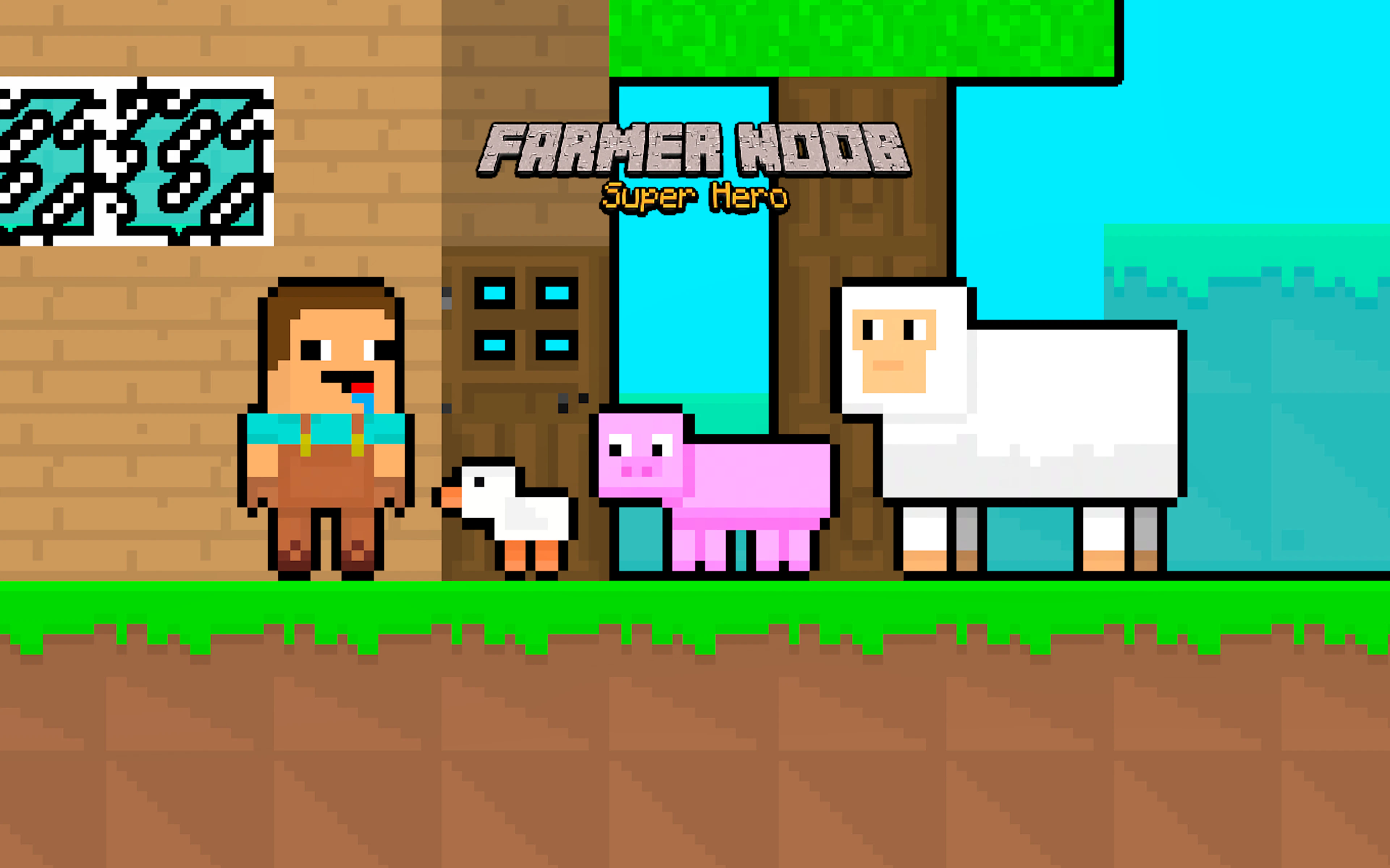 Farmer Noob Super Hero