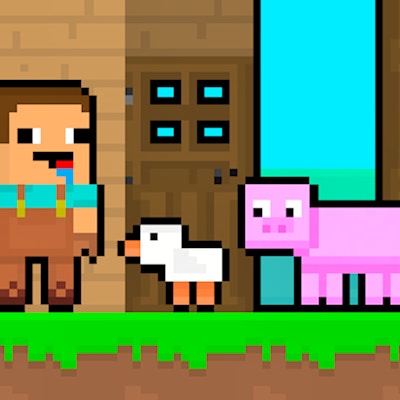 Farmer Noob Super Hero By Gamepix