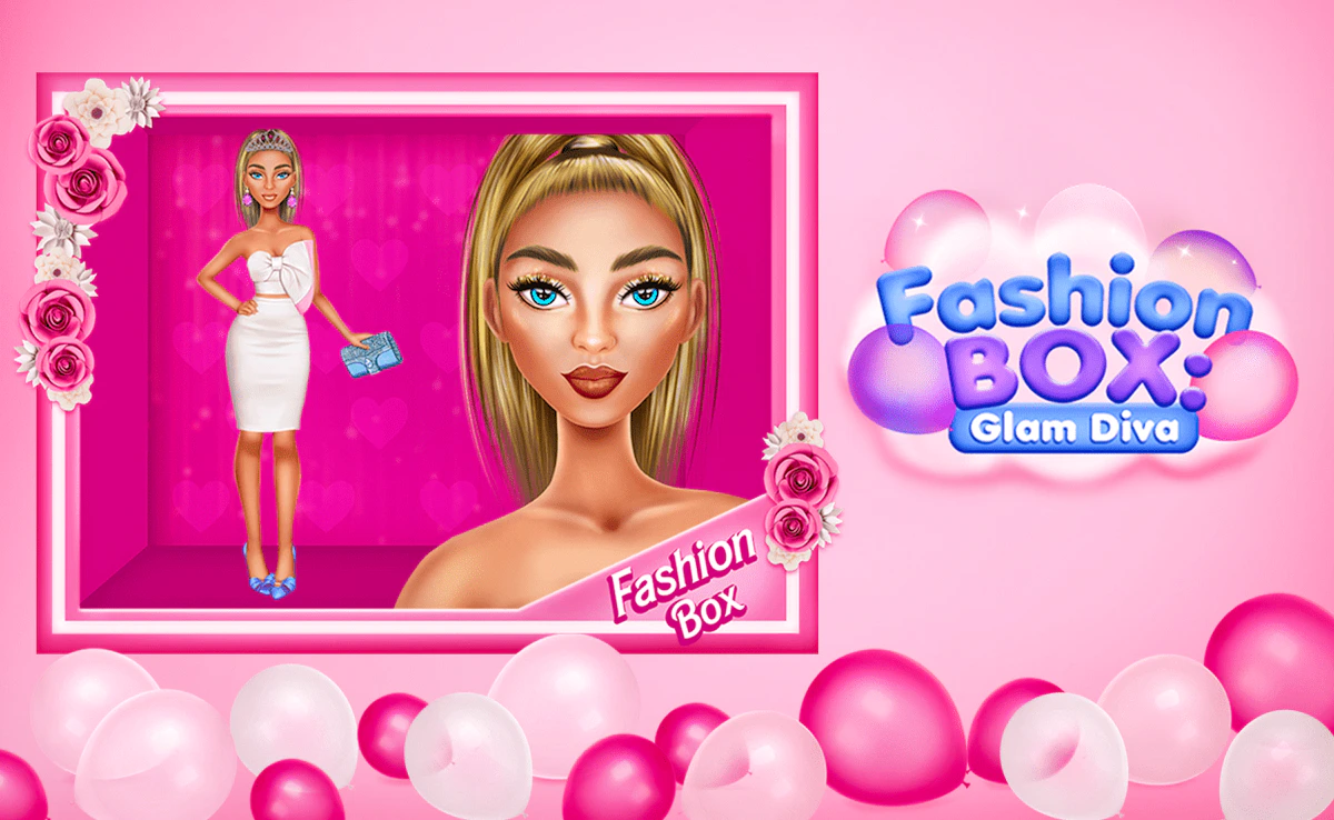 Play Fashion Box Glam Diva — free online Kids game
