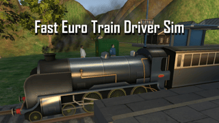 Fast Euro Train Driver Sim game cover