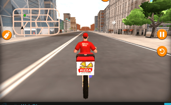 Fast Pizza Delivery Game 🕹️ Play Now on GamePix