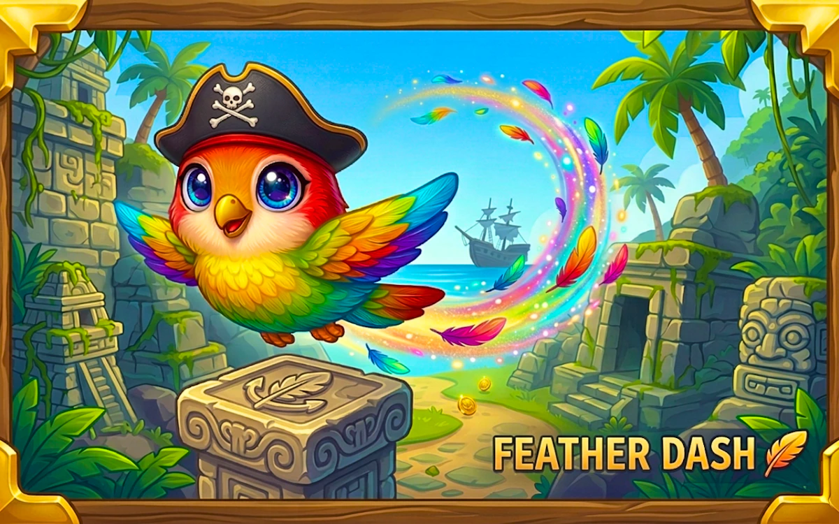 Play Feather Dash — free online Addictive game