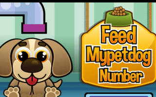 Feed My Pet Dog Number game cover