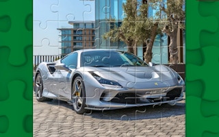 Ferrari F8 Tributo Puzzle game cover