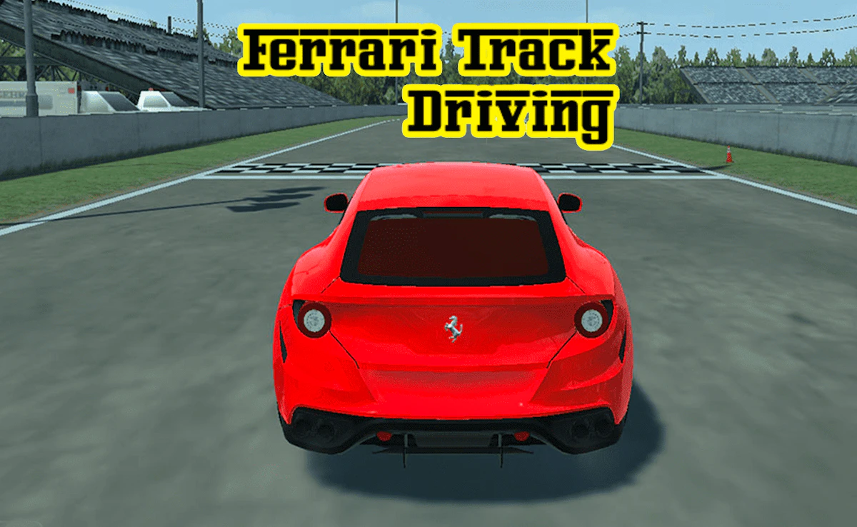 Play Ferrari Track Driving — free online Sports game