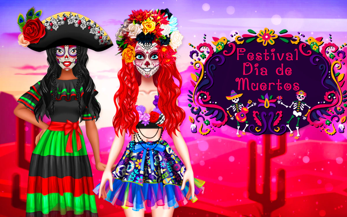 Play Festival Dia de Muertos — free online Kids game