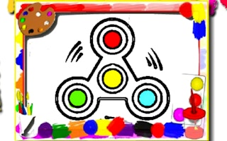 Fidget Spinner Coloring Book