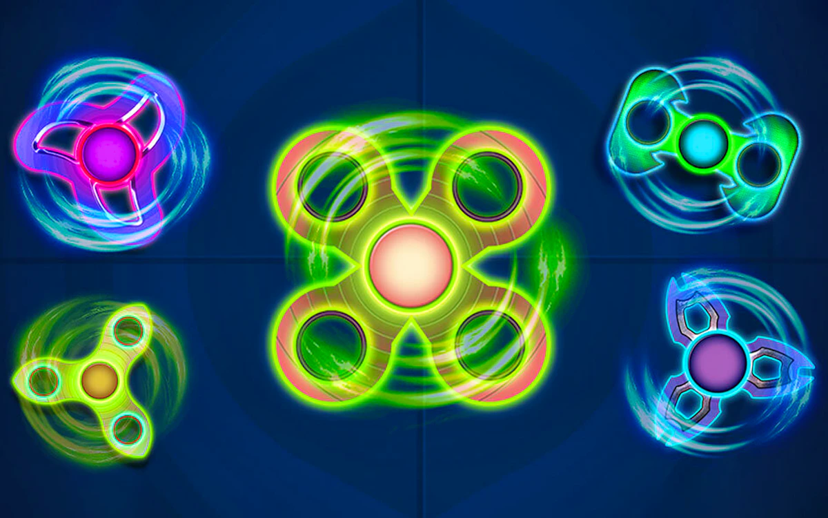 Play Fidget Spinner Hand Spinner Game — free online Spinner game