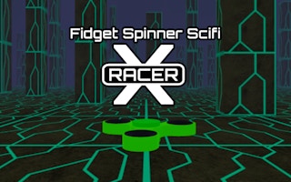 Fidget Spinner Scifi X Racer game cover