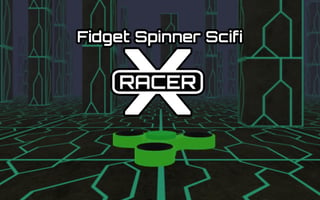 Fidget Spinner Scifi X Racer game cover